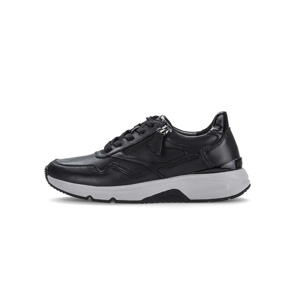 Foulard und Lackleder-Sneakers für Damen Gabor Rollingsoft