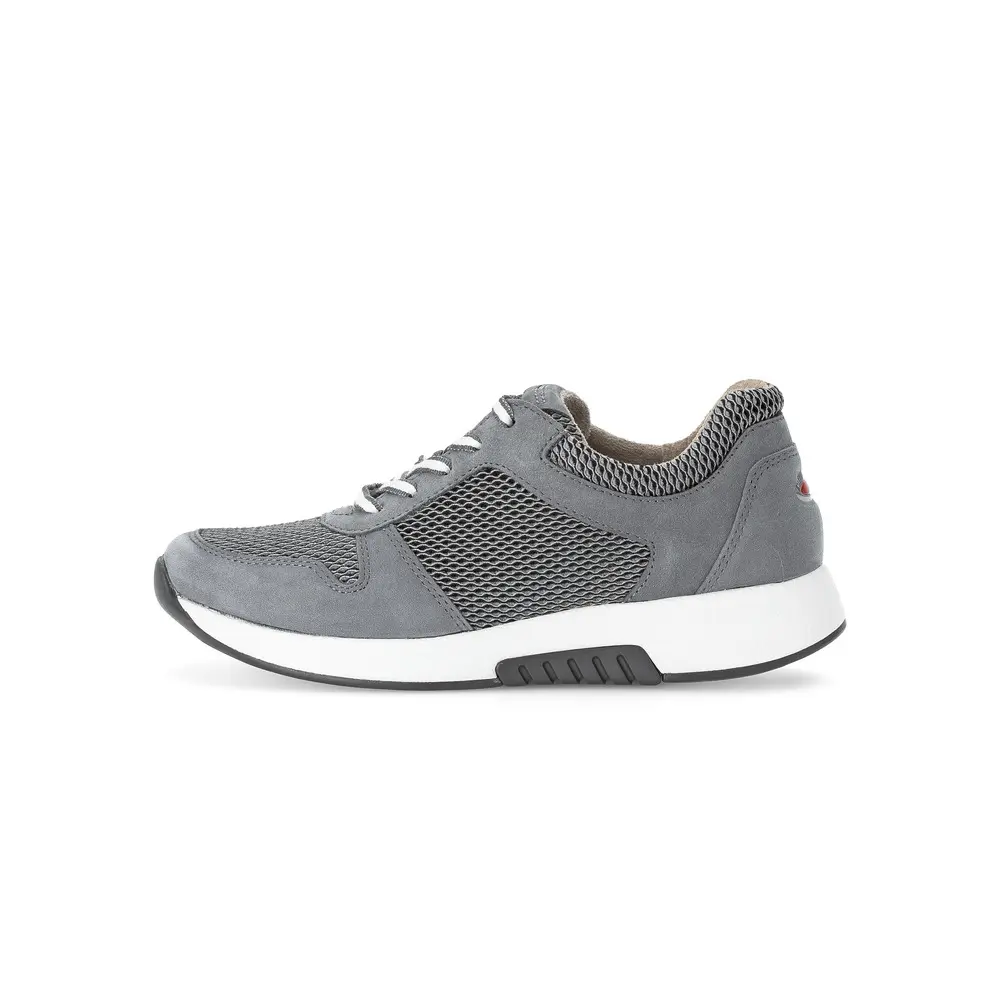 Damen Mesh- und Nubuk-Sneaker Gabor Rollingsoft