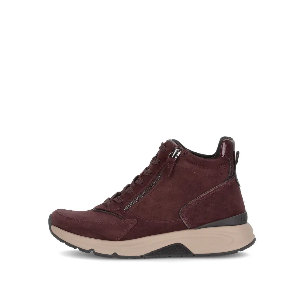 Stivaletti da donna Gabor Rollingsoft Velour/Perl/Lack k.