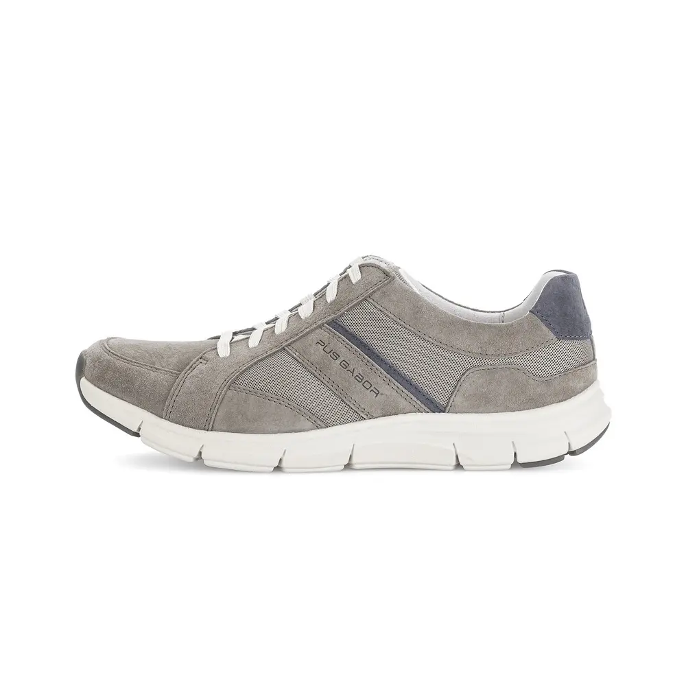 Velours- und Mesh-Sneaker Gabor