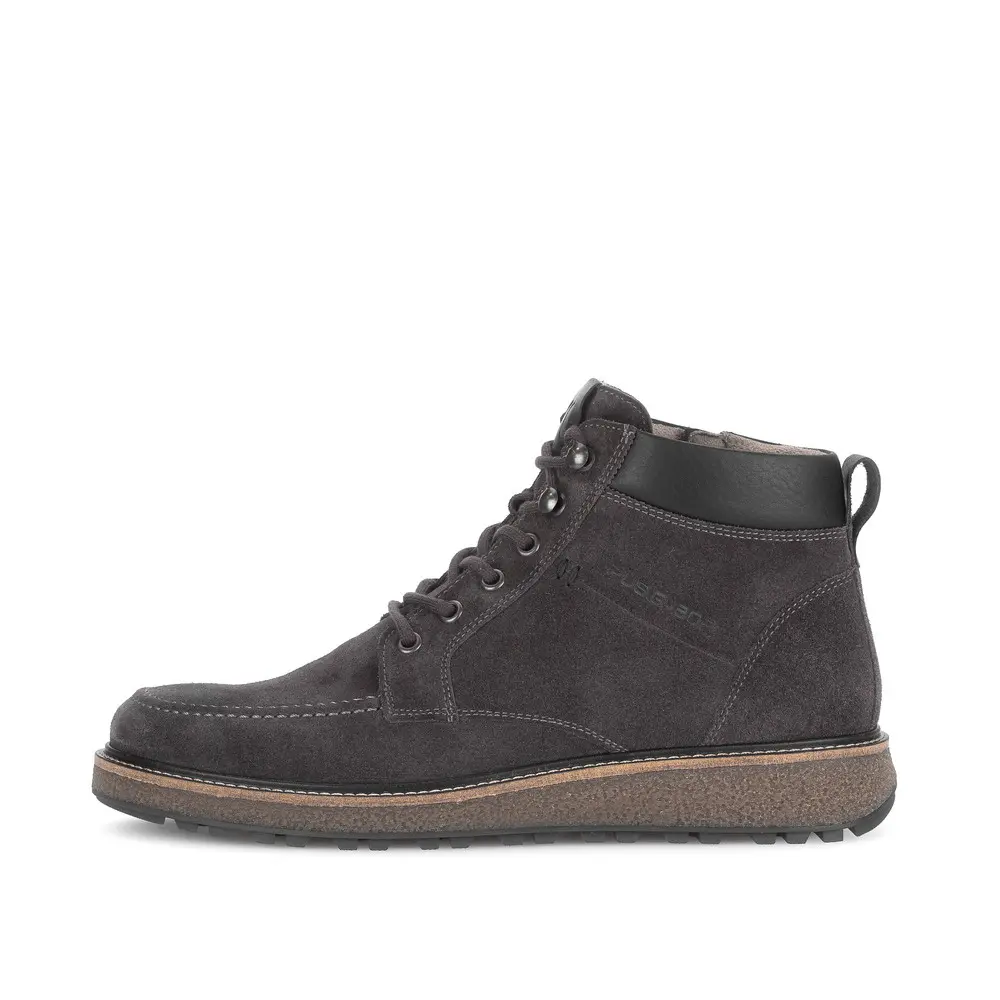 Bottines en daim huilé et cuir pull-up Gabor