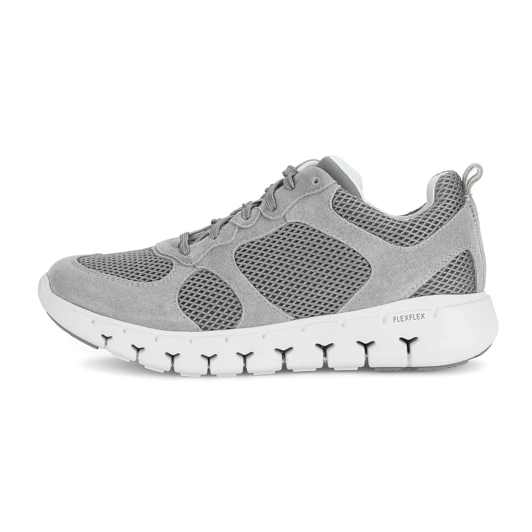 Dreamvelours- und Mesh-Sneaker Gabor