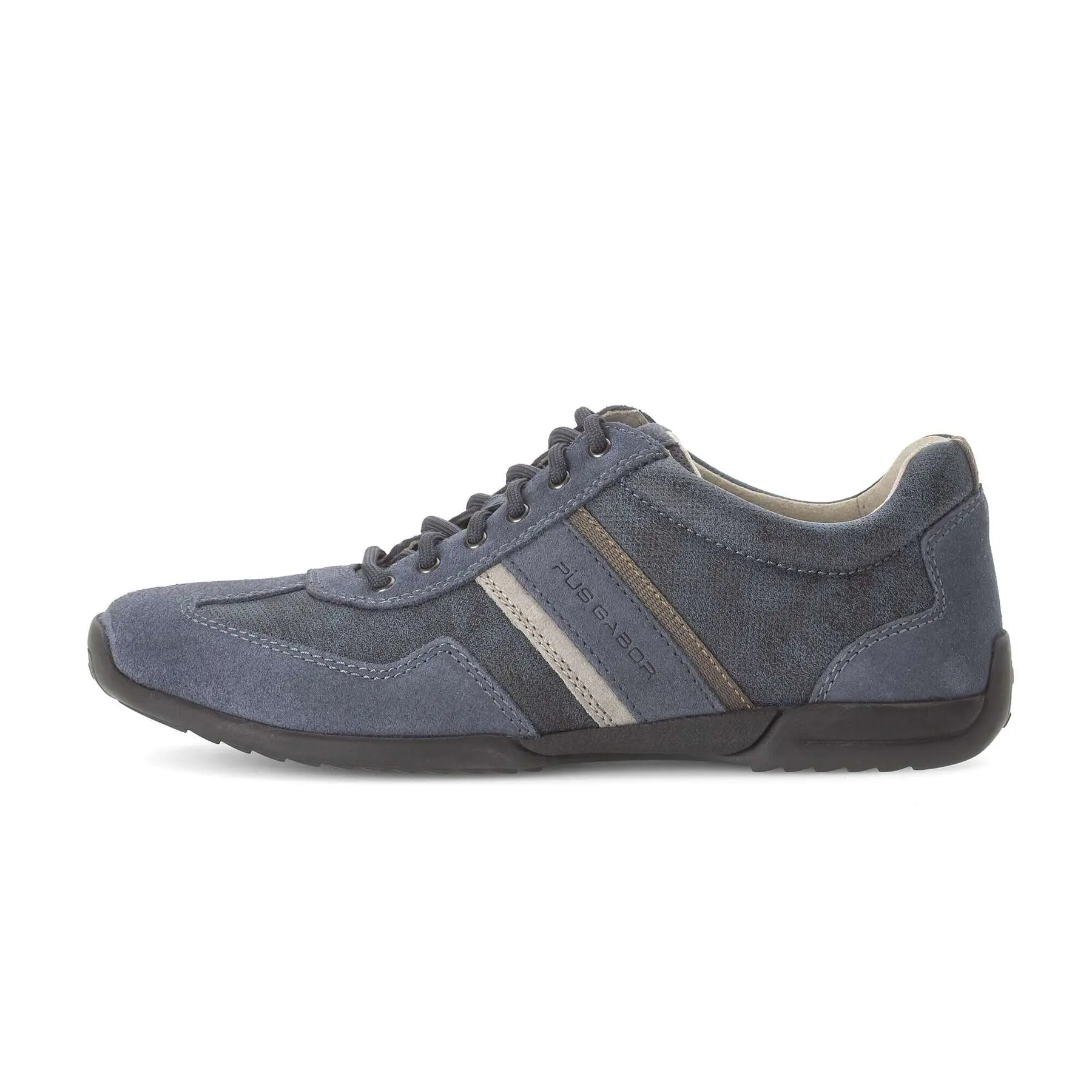 Vintage Perforierte PU Wildleder Sneakers Gabor