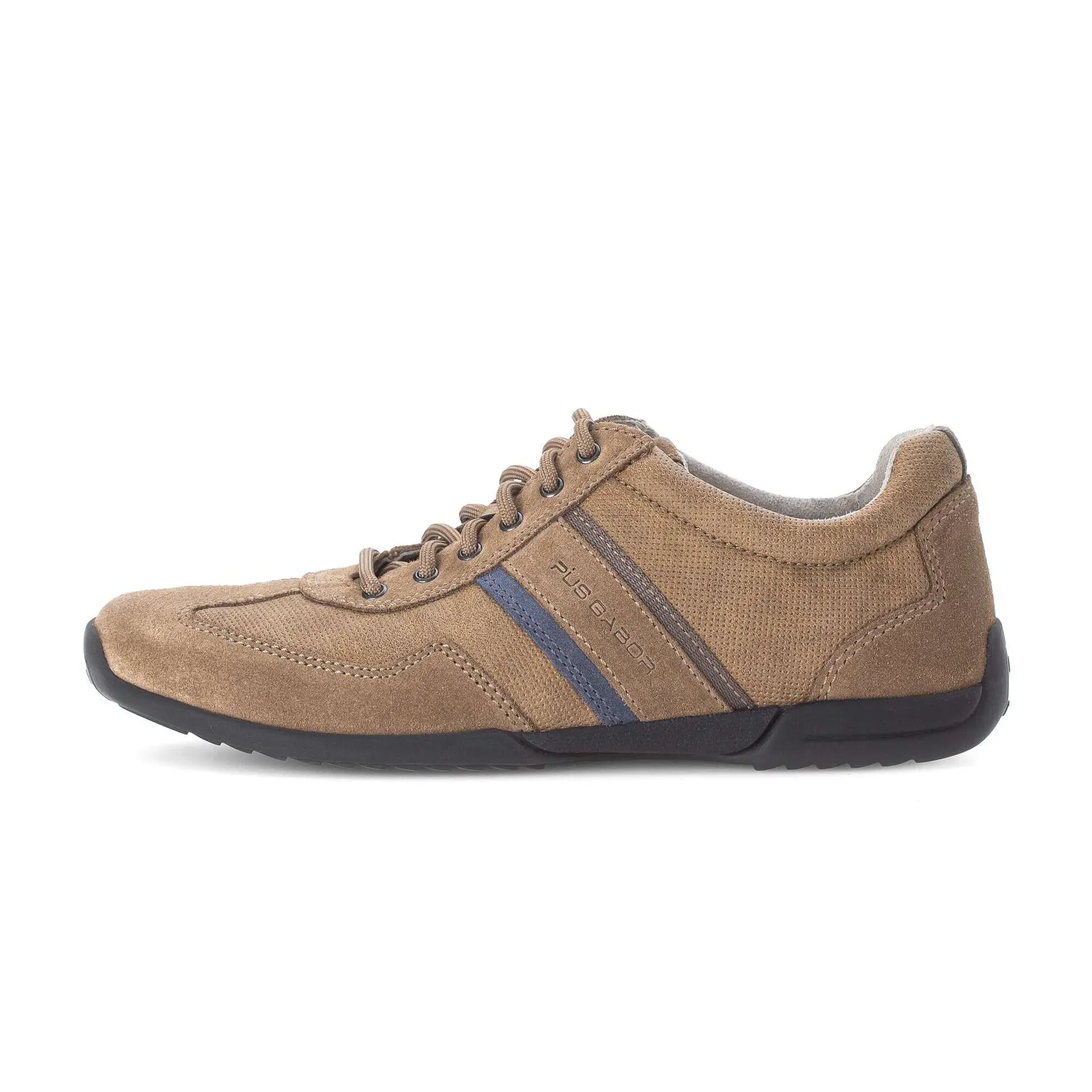 Vintage Perforierte PU Wildleder Sneakers Gabor