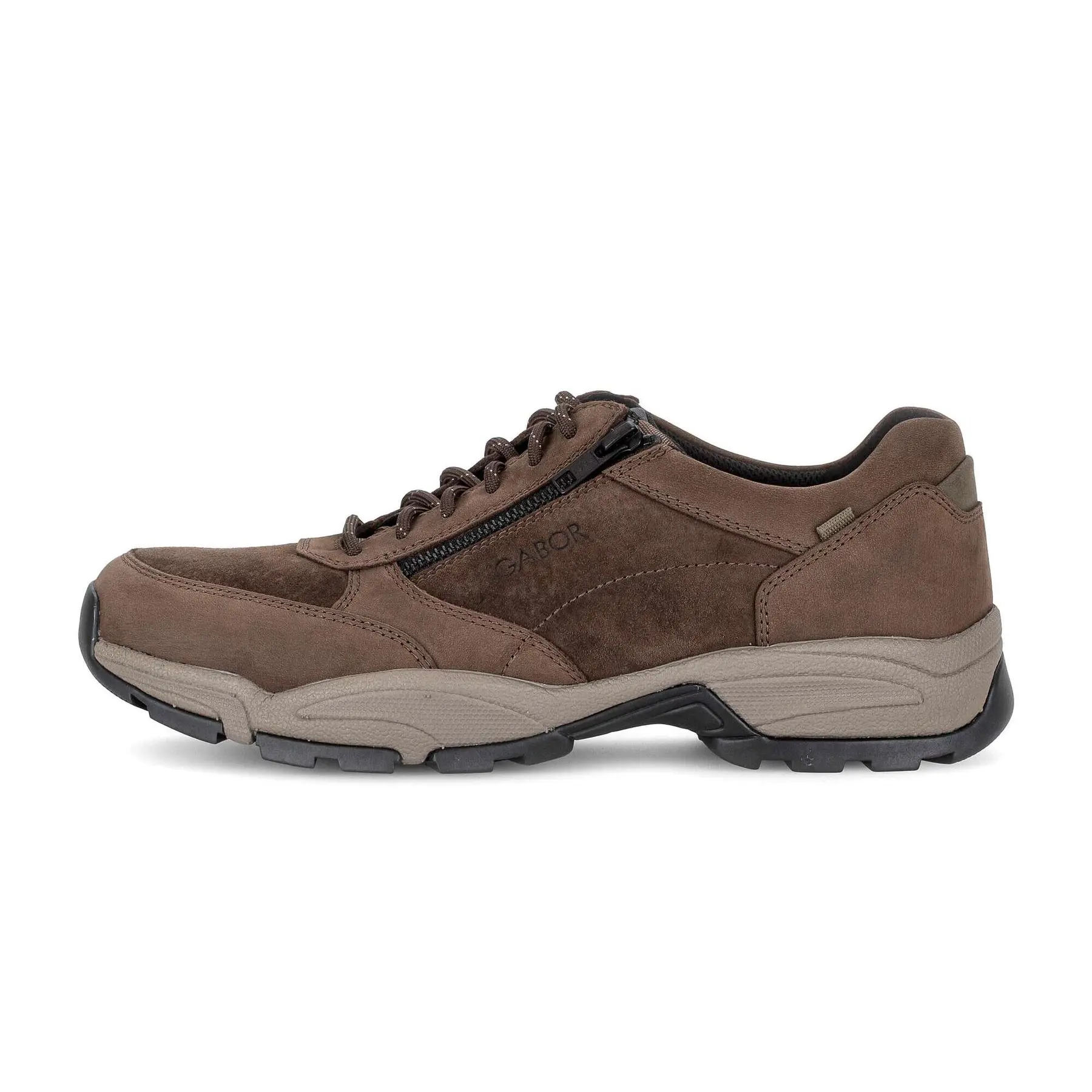 Baskets en nubuck huilé et suede Gabor