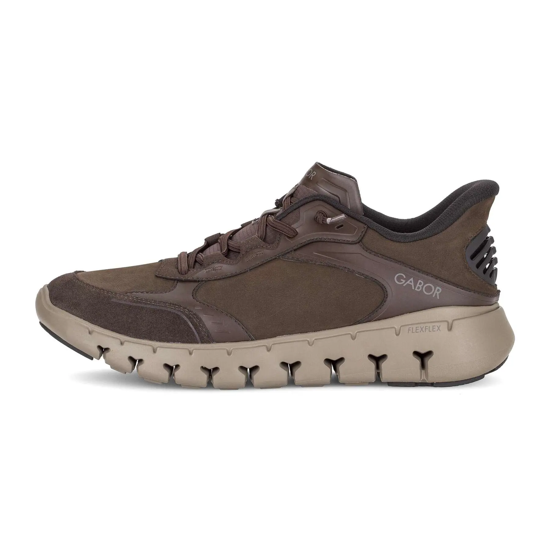Nubuck- und Wildleder-Sneaker Gabor