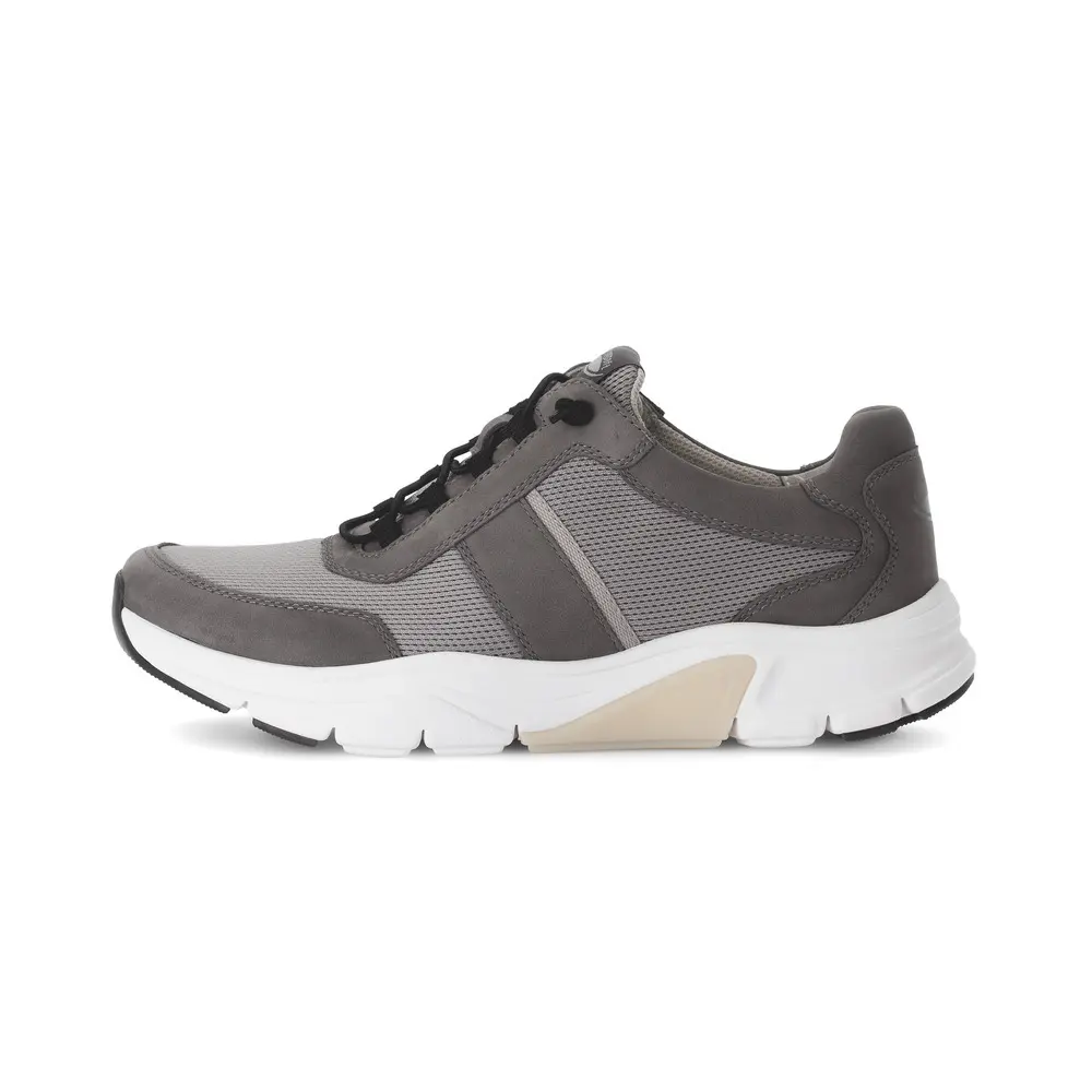 Nubuk- und Mesh-Sneaker Gabor Rollingsoft
