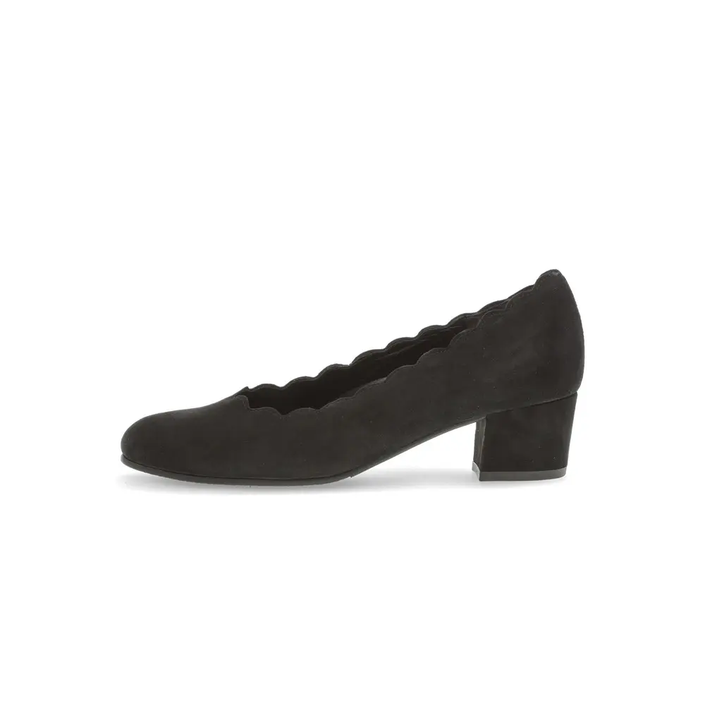 Escarpins à talon en cuir femme