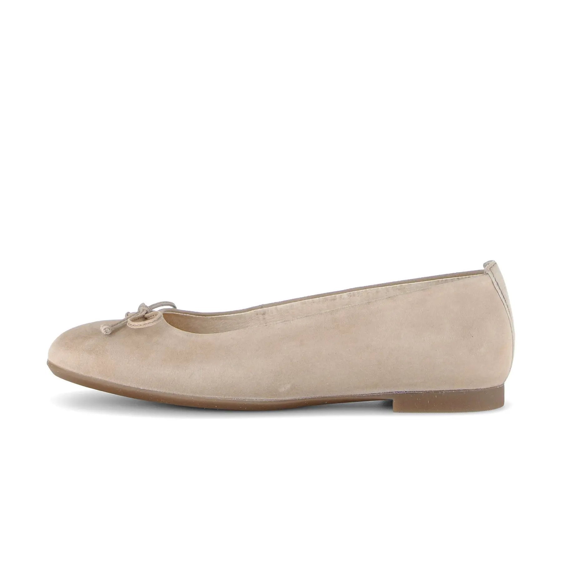 Ballerine in velluto di capra con piccolo nodo donna