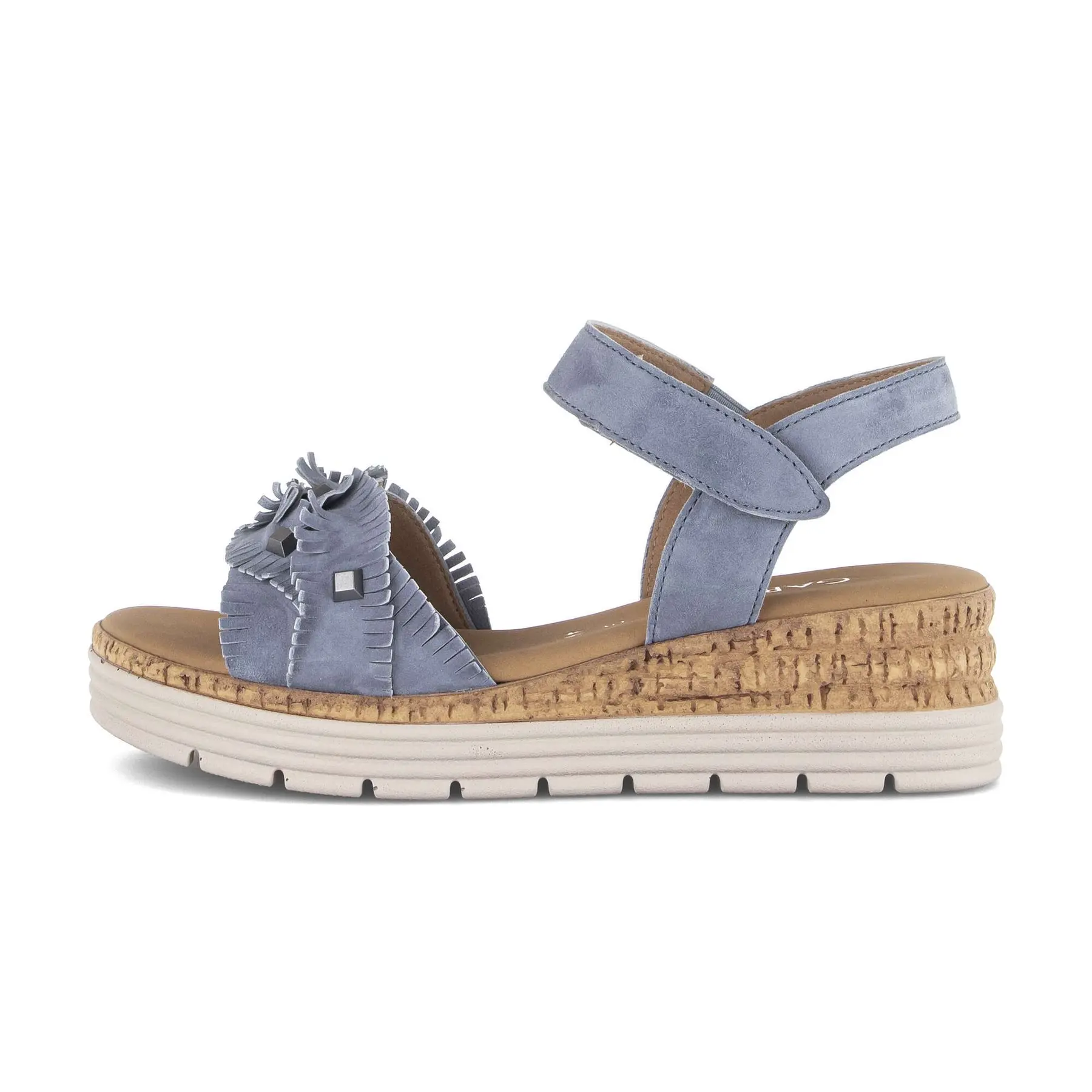 Sandali in velluto donna