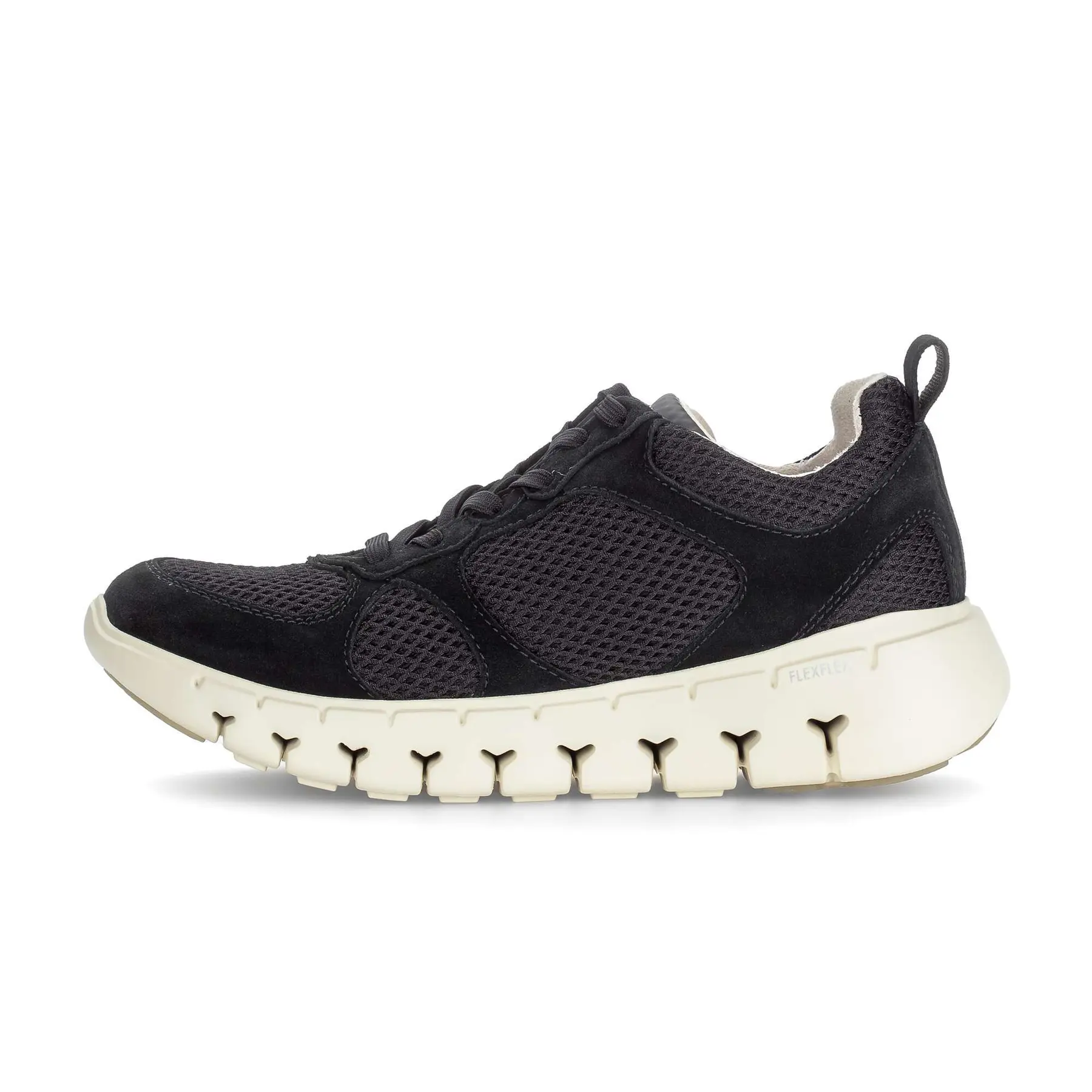 Damen Sneakers Gabor Velour Mesh Textil