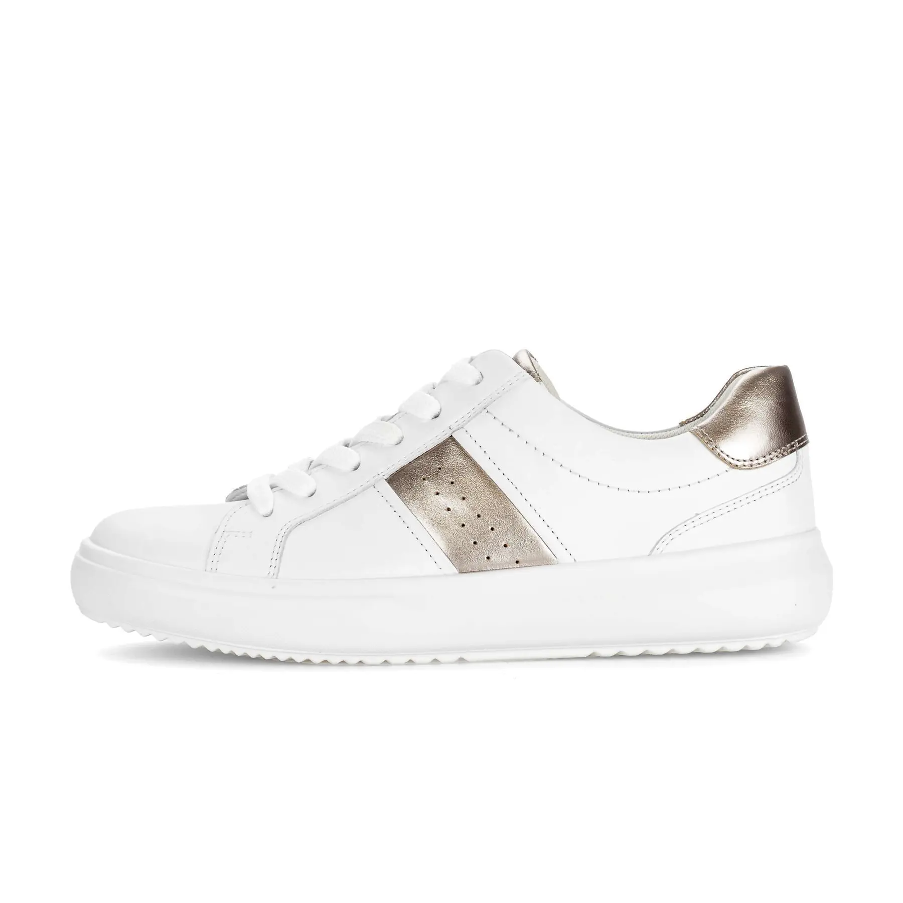 Damen Sneakers Gabor Nappa Metallic Mesh