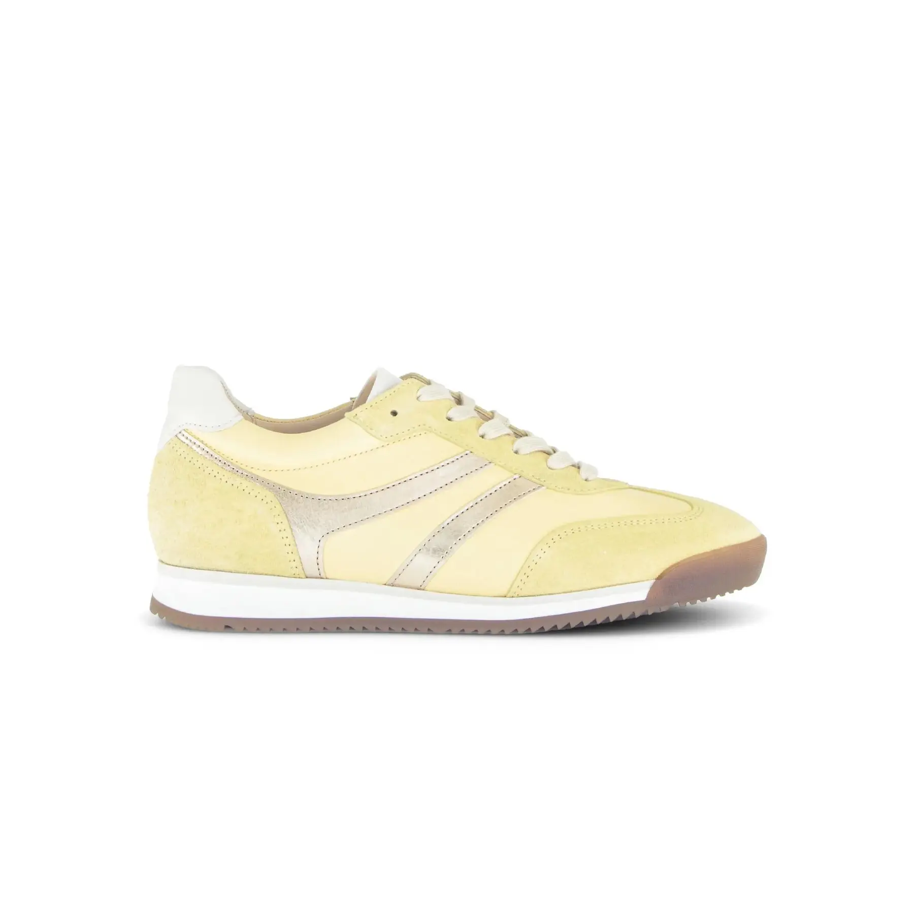 Damen Sneakers Gabor Velour Nappa Met.