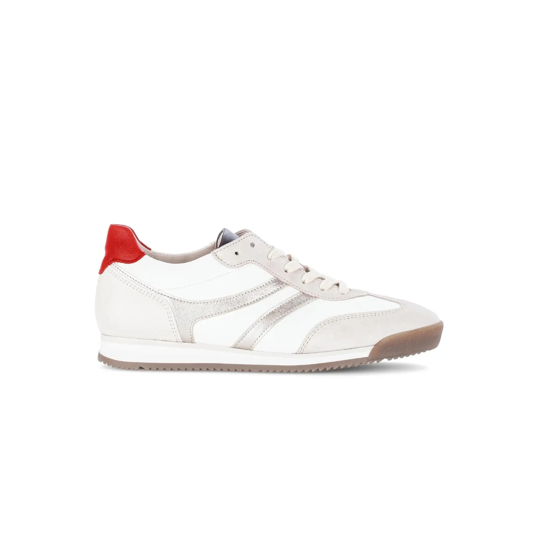 Damen Sneakers Gabor Velour Nappa Met.