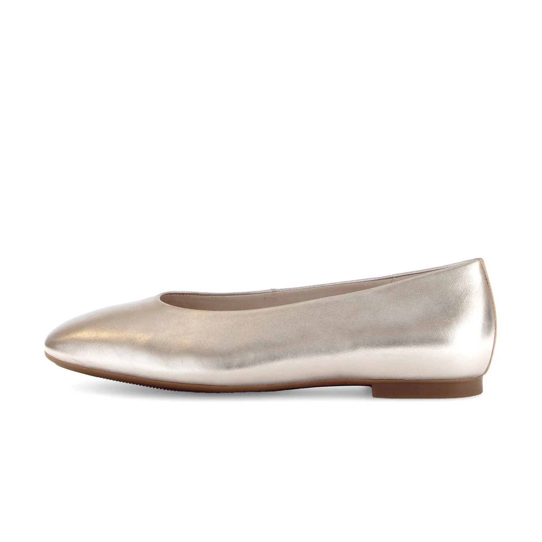 Ballerinas Damen Gabor Shine Metallic
