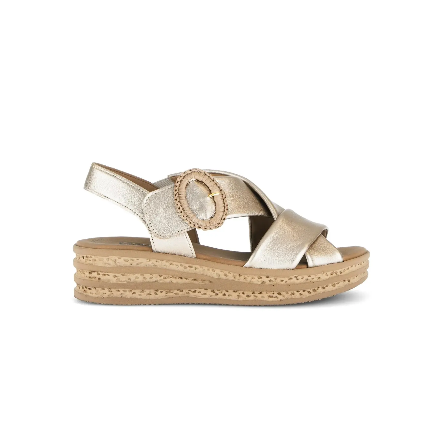 Klassische Sandalen Damen Gabor Satin Met
