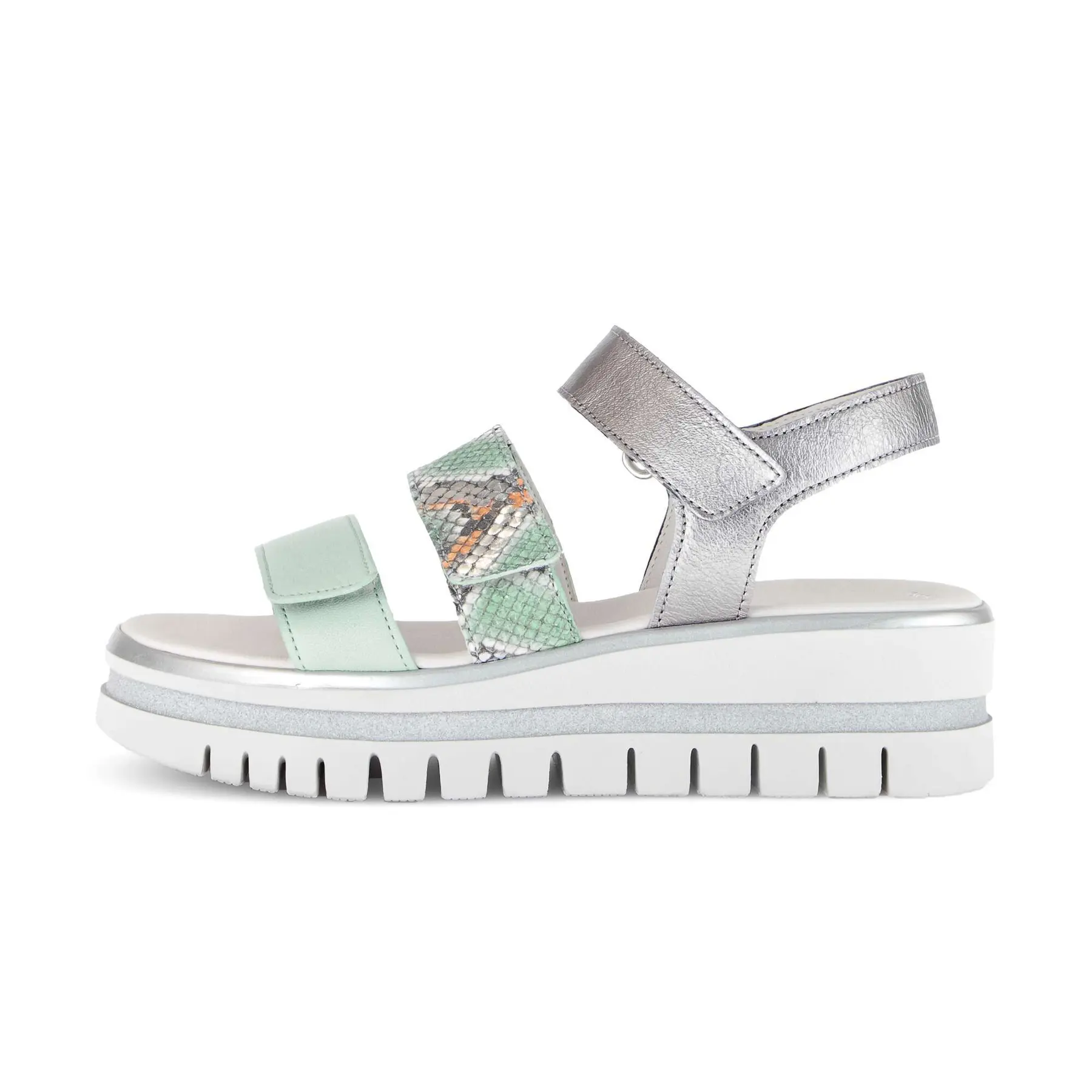 Sandali da donna  Nappa Python Met