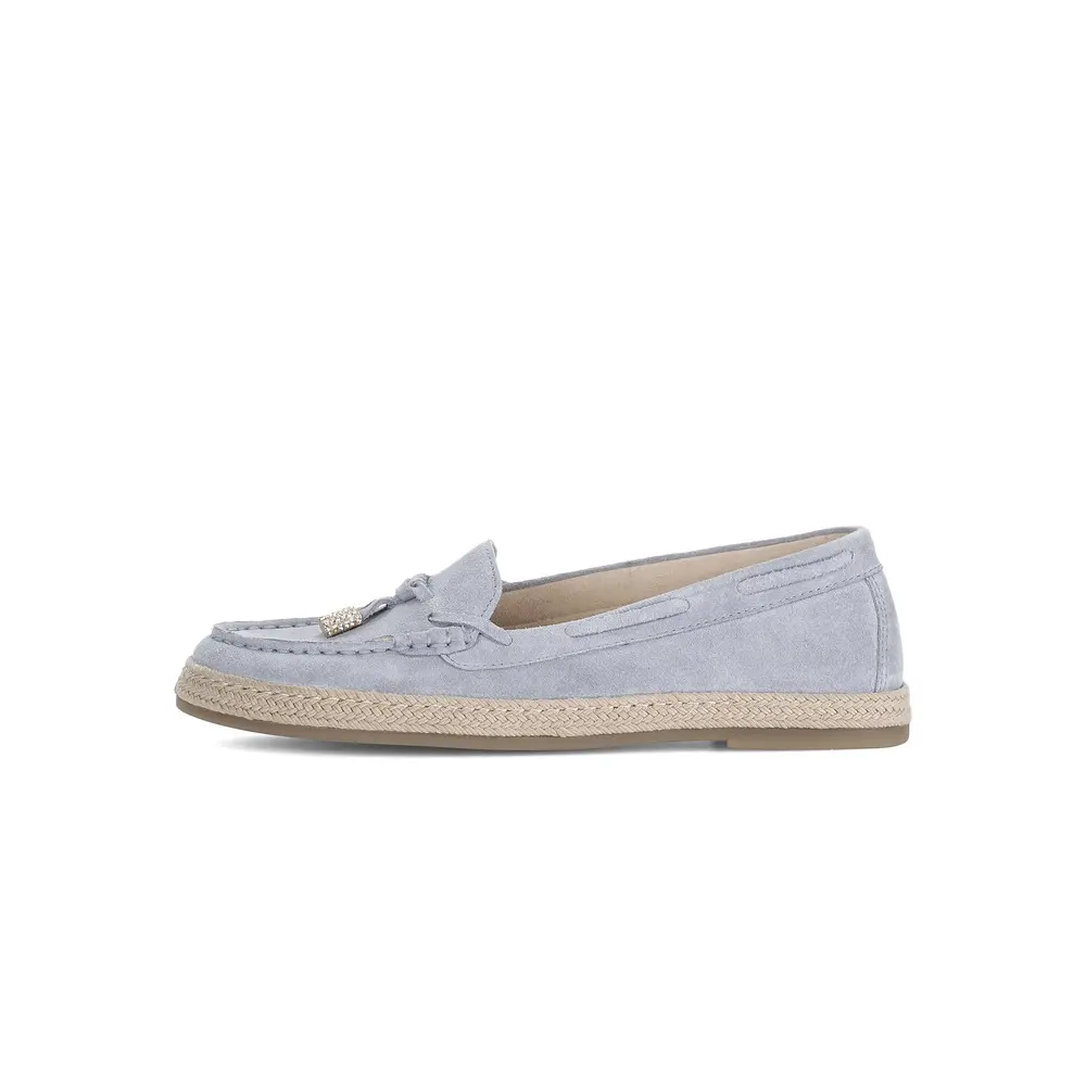 Velours Mokassins Damen Gabor