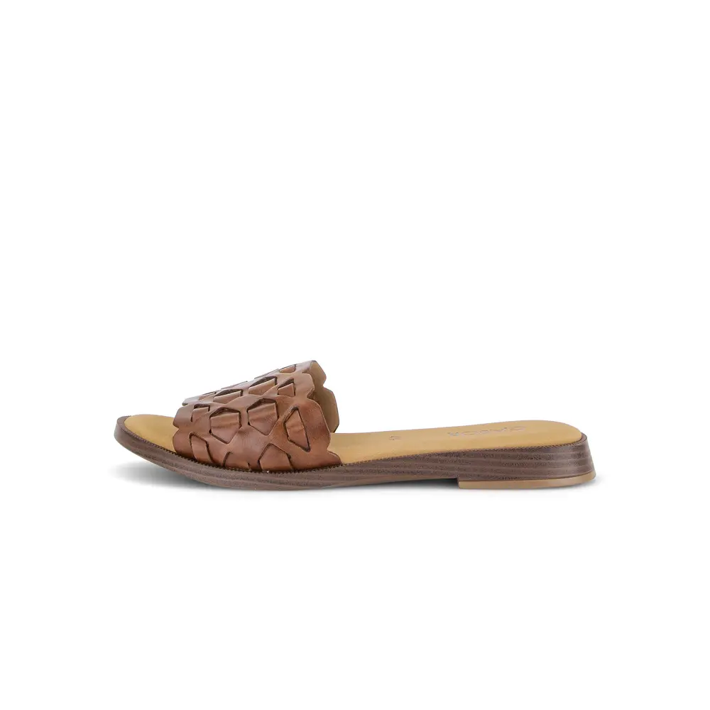 Mule in pelle da donna  Cuoio