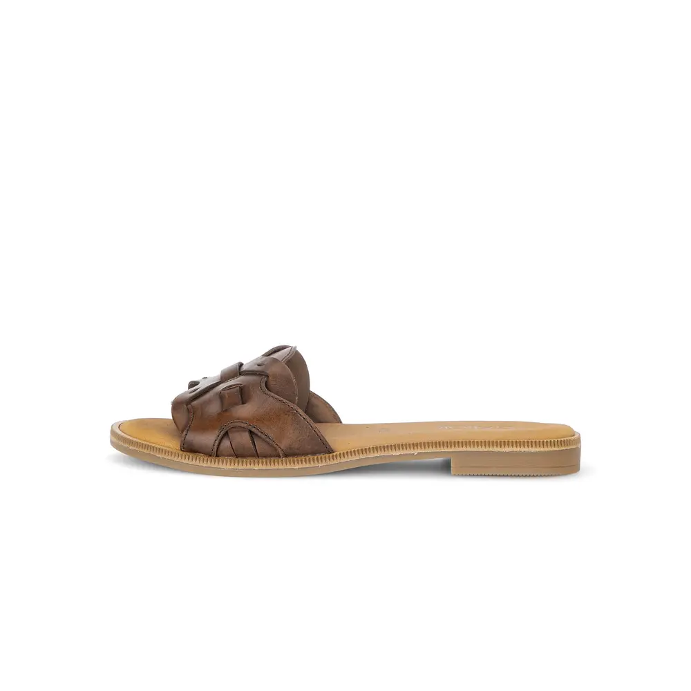 Mule a fascia donna  Cuoio
