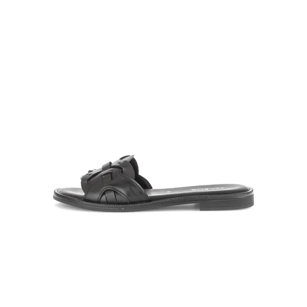 Mules in nappa donna
