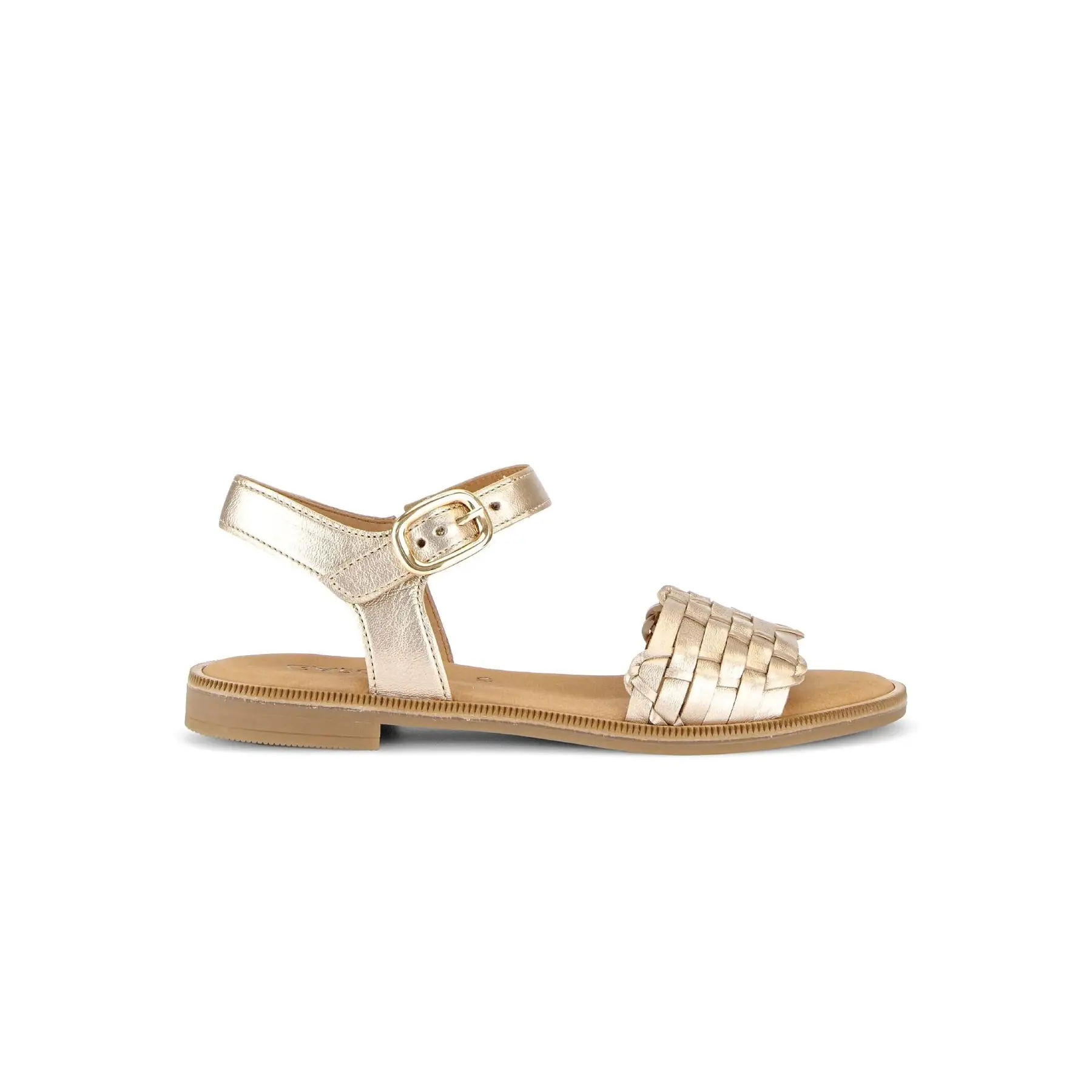 Metallisch Satin Sandalen Damen Gabor