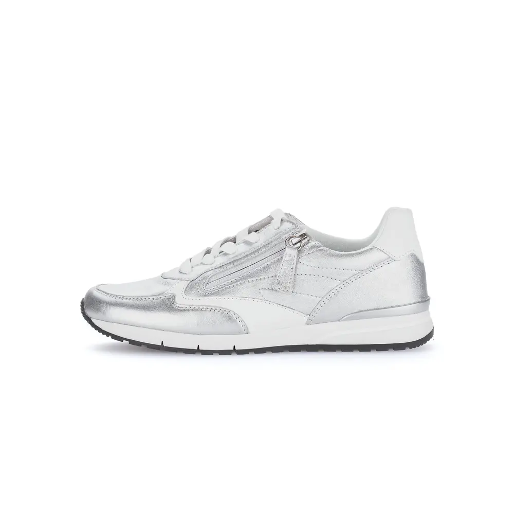 Metallisch Satin Chevron Sneakers Damen Gabor