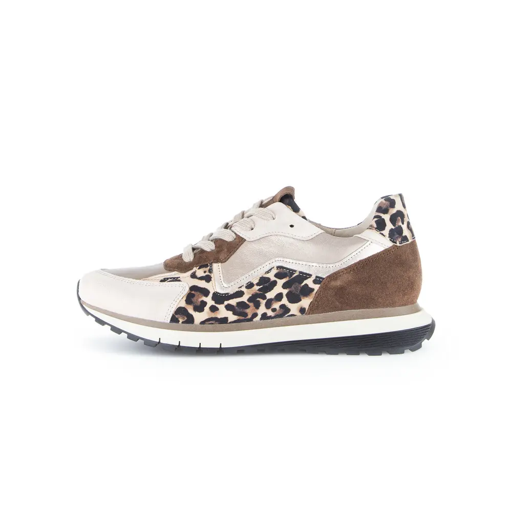 Velours-Sneaker Damen Gabor EclisseMet Luchs