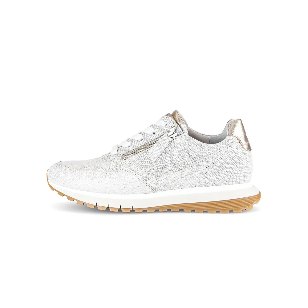 Metallic Satin Sneakers Damen Gabor Lizard