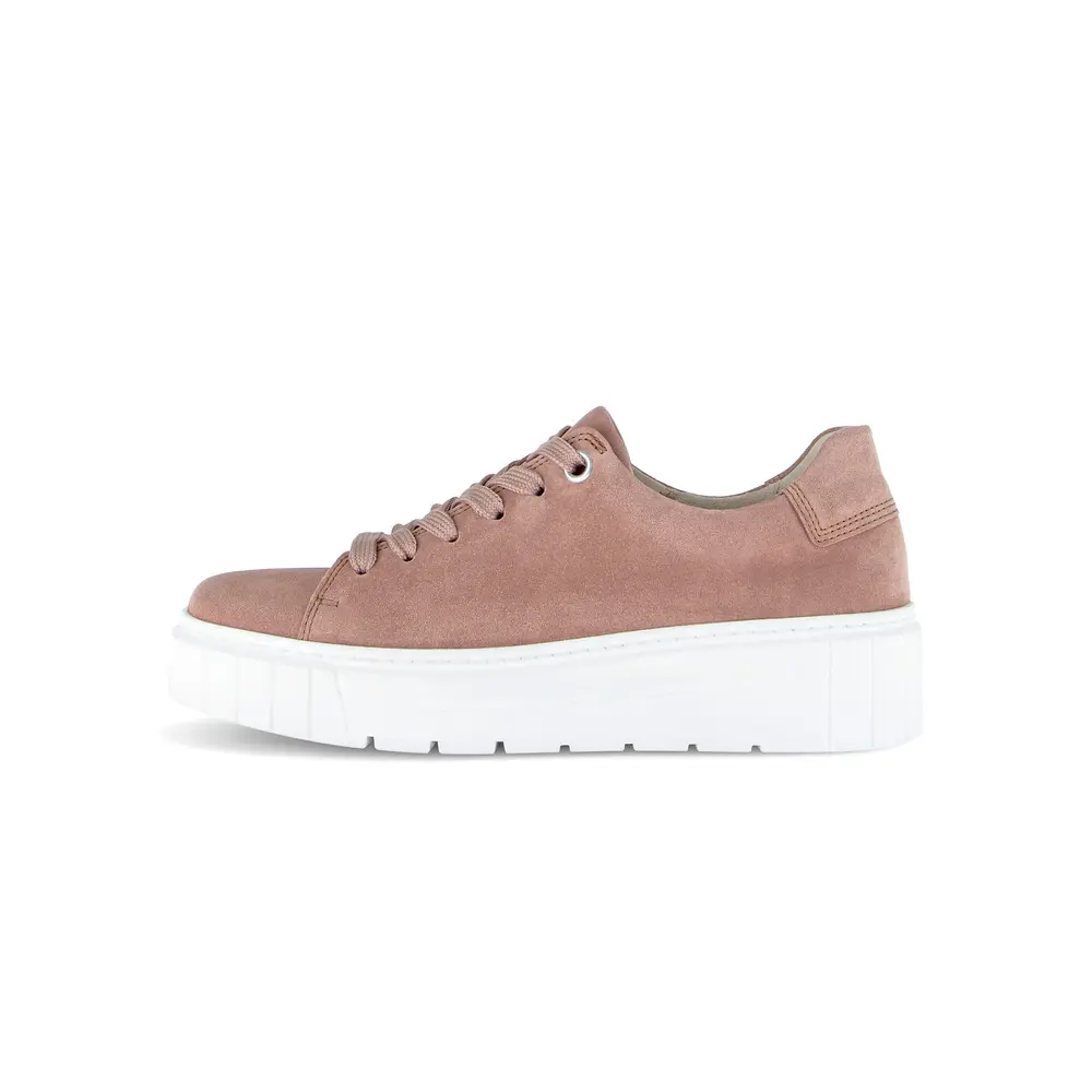 Baskets en velours femme