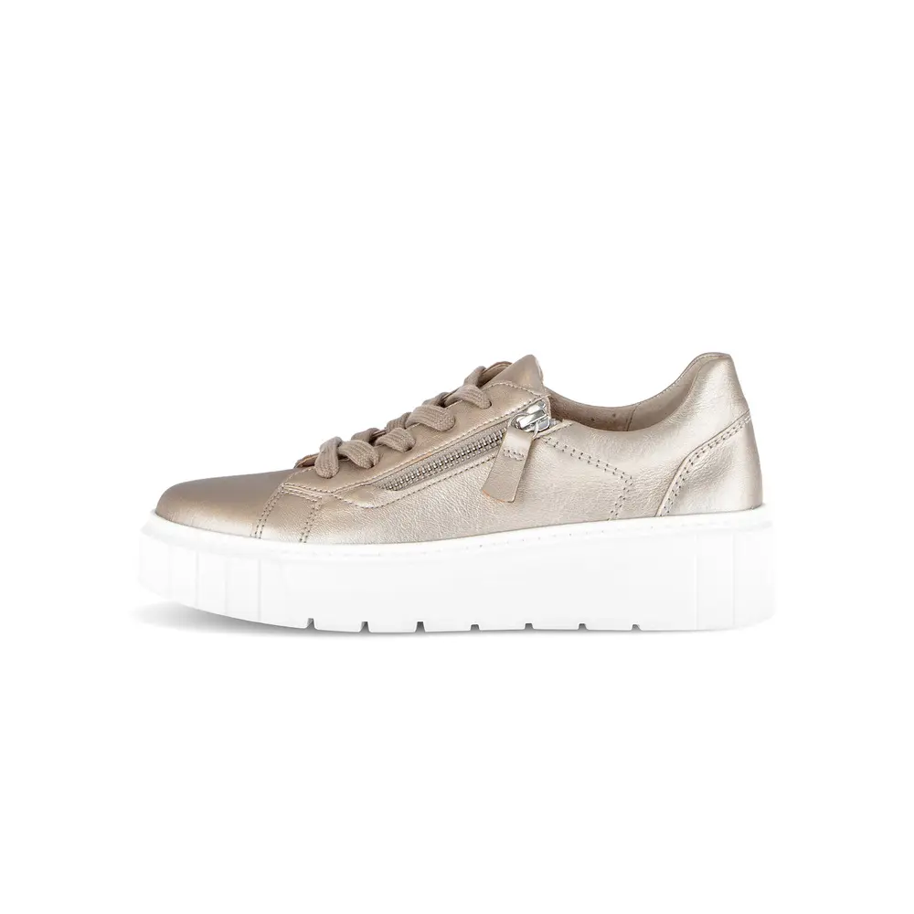 Baskets en satin femme
