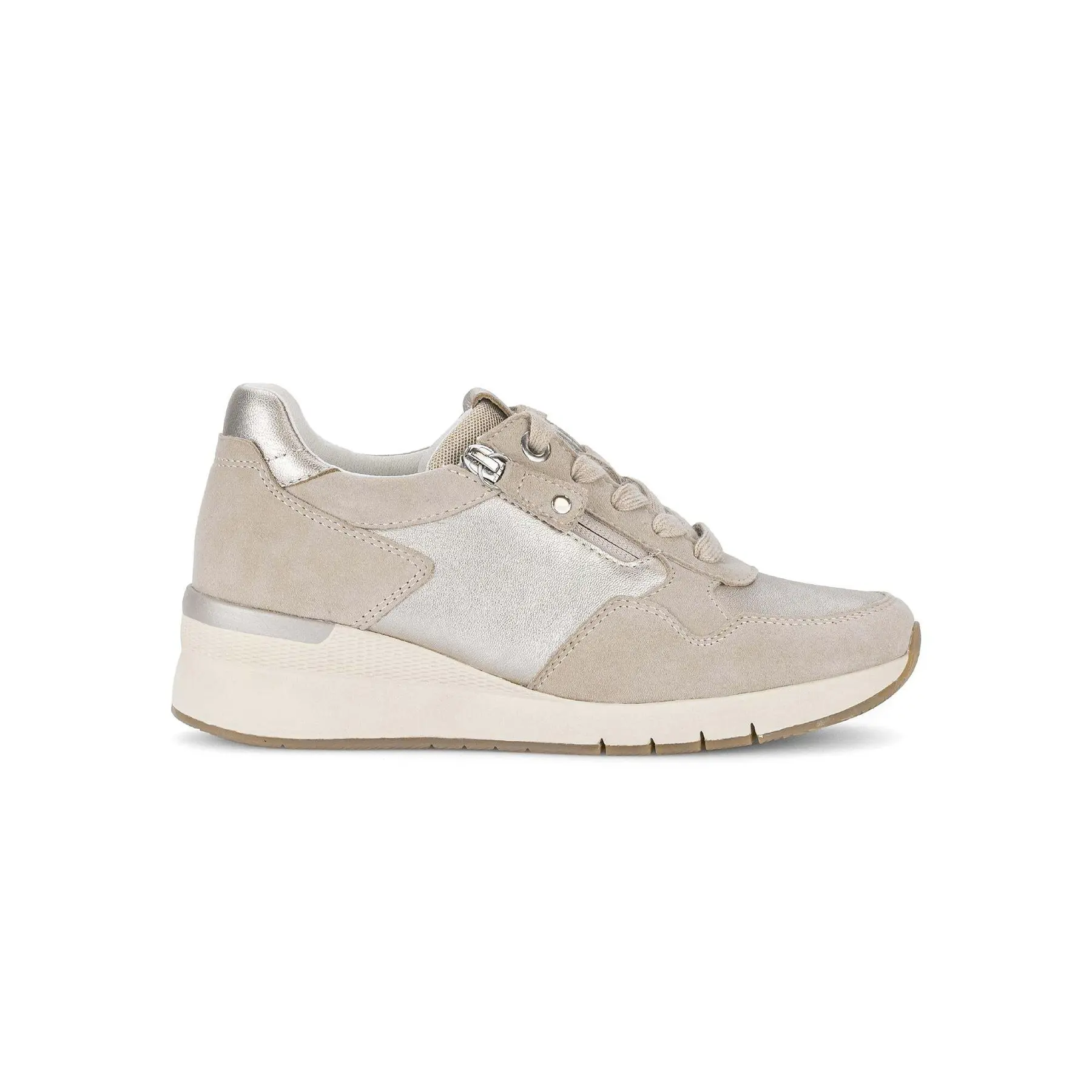 Satin Metallisierte Samt Sneakers Damen Gabor Foul