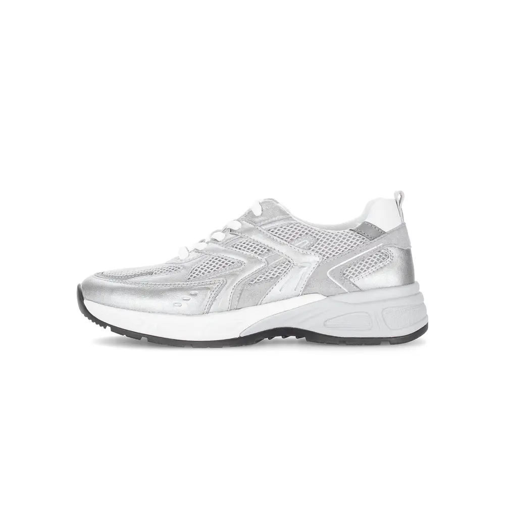 Metallisch Satin-Mesh Sneakers für Damen Gabor