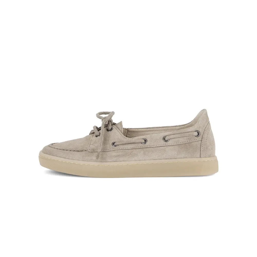 Mocassins en velours femme
