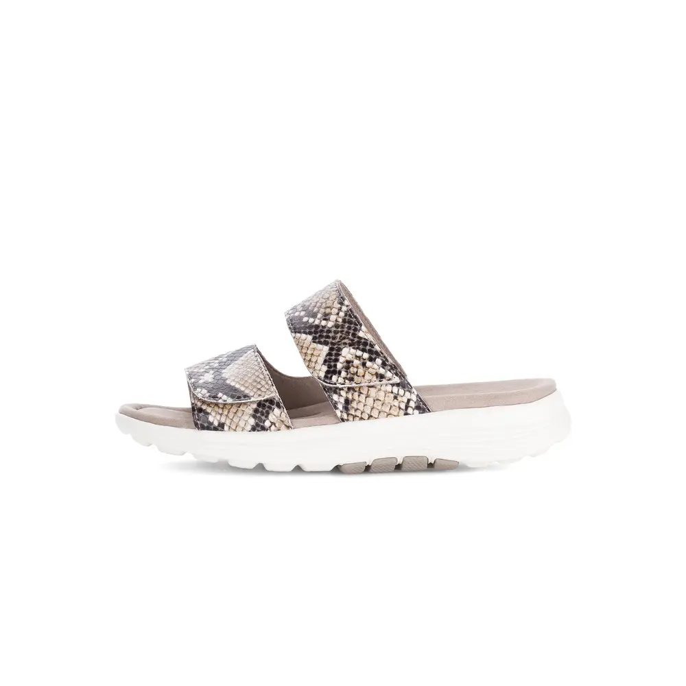 Sandalen für Damen Gabor Rollingsoft Phyton
