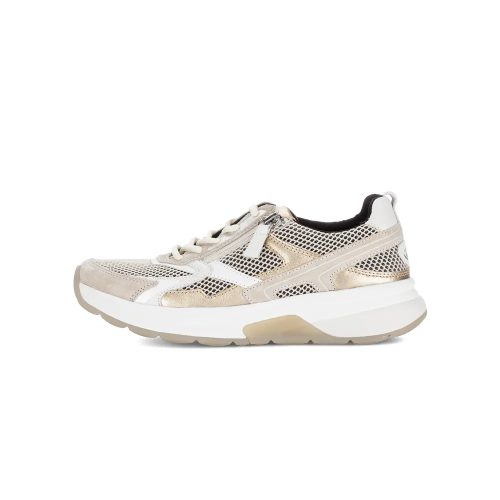 Velours-Nappa-Mesh-Sneaker Damen Gabor Rollingsoft