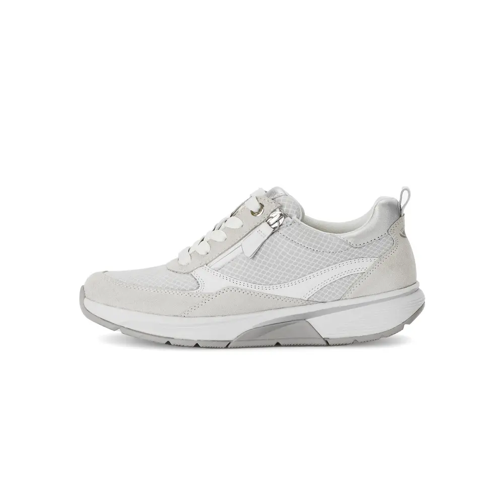 Damen Sneaker aus metallisiertem Samt Gabor Rollingsoft KrokoEl