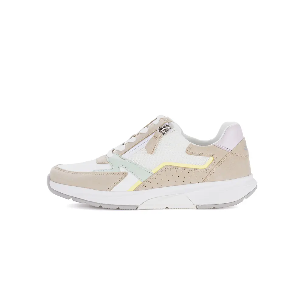 Velours Woven Chevron Sneaker Damen Gabor Rollingsoft
