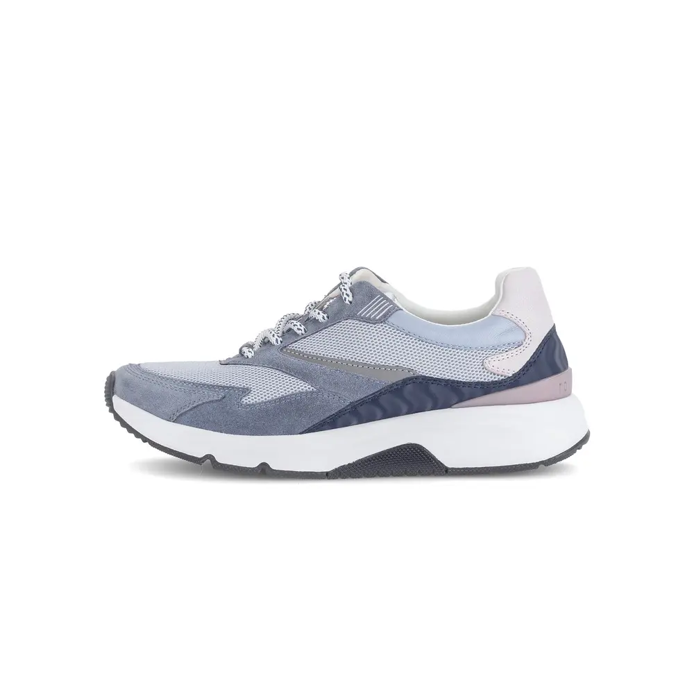 Baskets en maille velours nappa femme  Rollingsoft