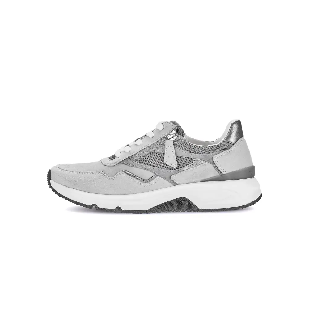 Velours Sneakers mit Perlmutt-Optik für Damen Gabor Rollingsoft