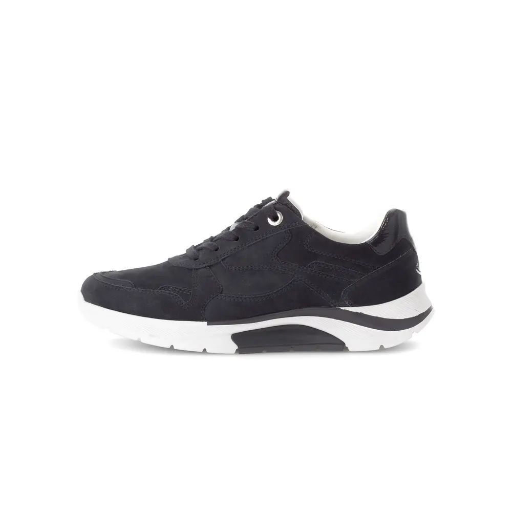 Damen Sneakers aus lackiertem Nubuk Gabor Rollingsoft
