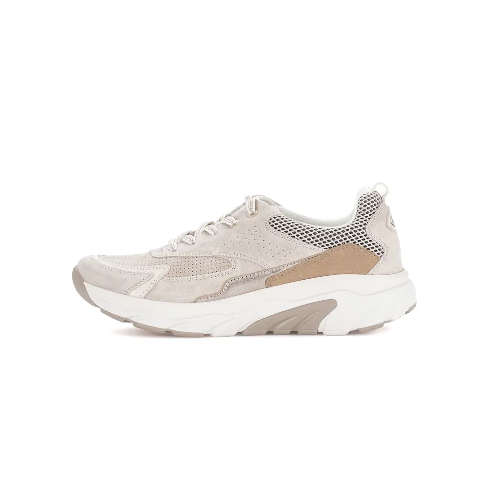 Samt-Mesh Sneakers mit Perlglanz Hirsch Frauen Gabor Rollingsoft