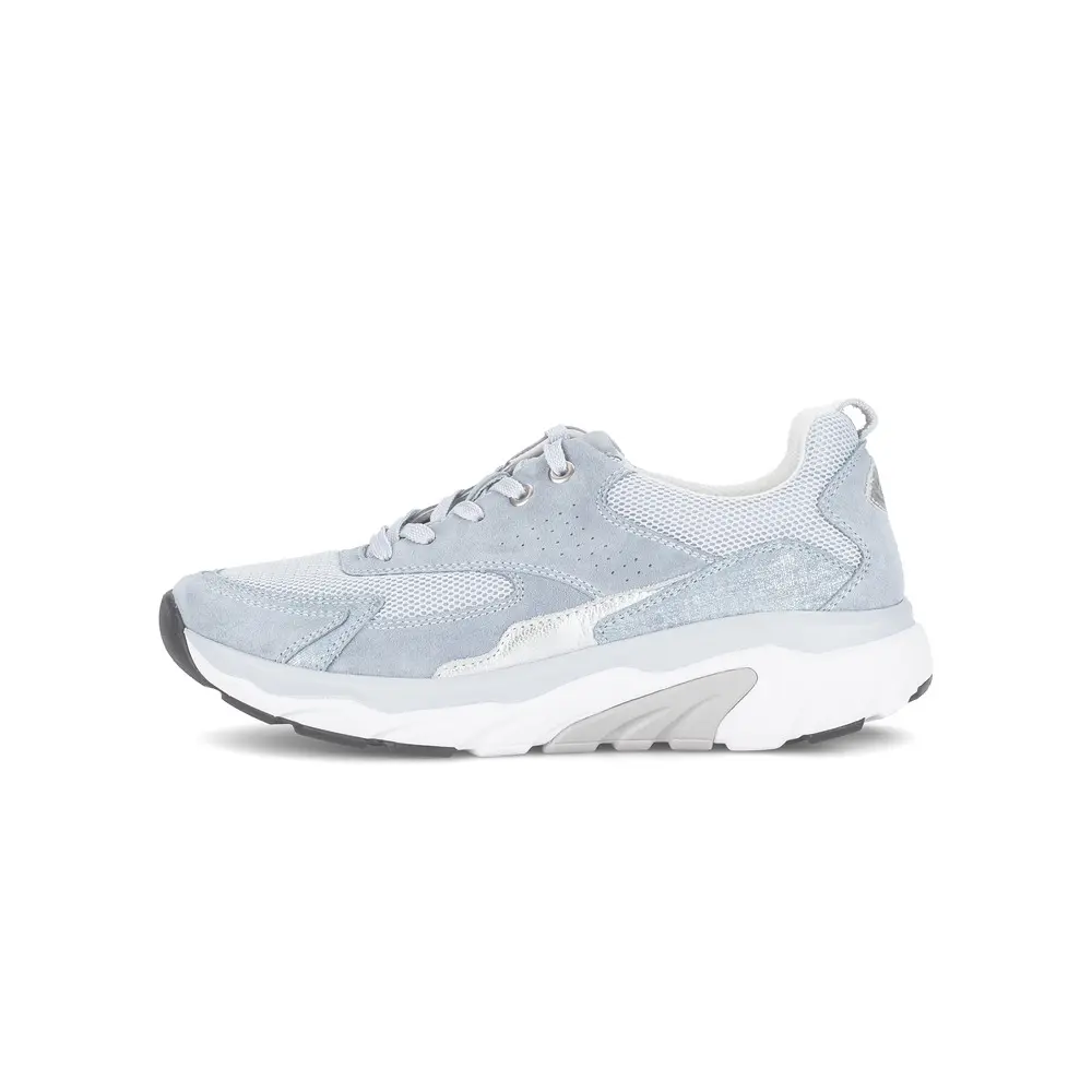 Damen Sneaker aus weichem Velours-Mesh Gabor Rollingsoft
