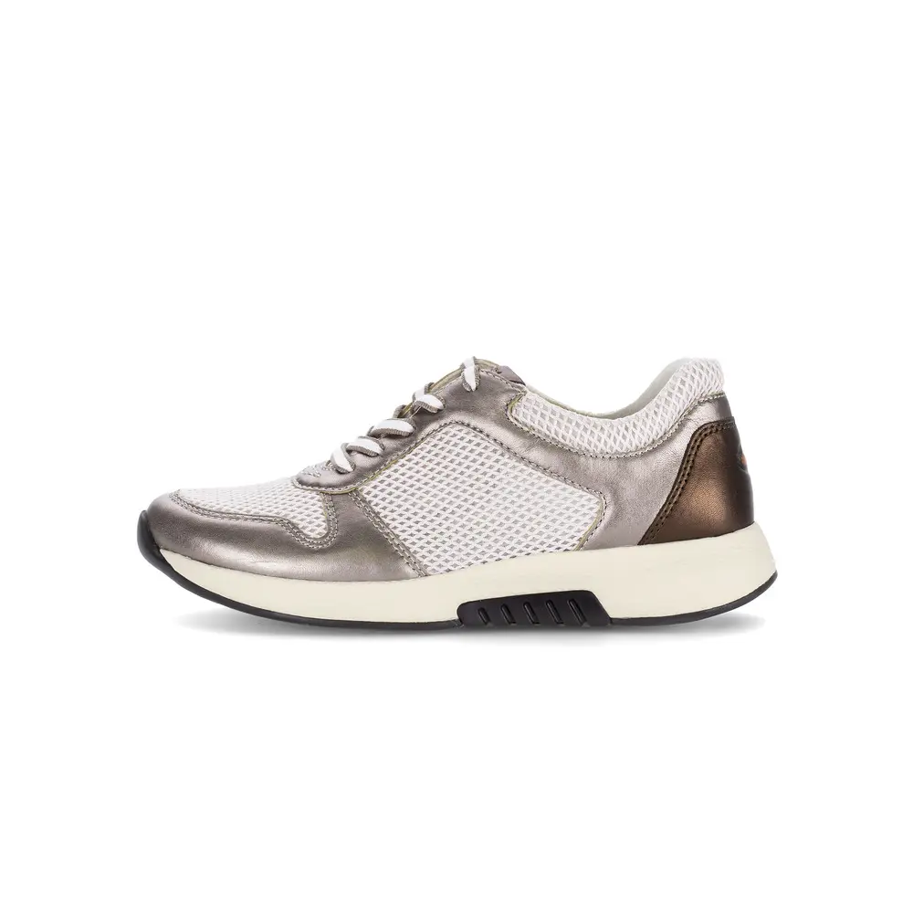 Metallisch Satin-Mesh Sneakers für Damen Gabor Rollingsoft