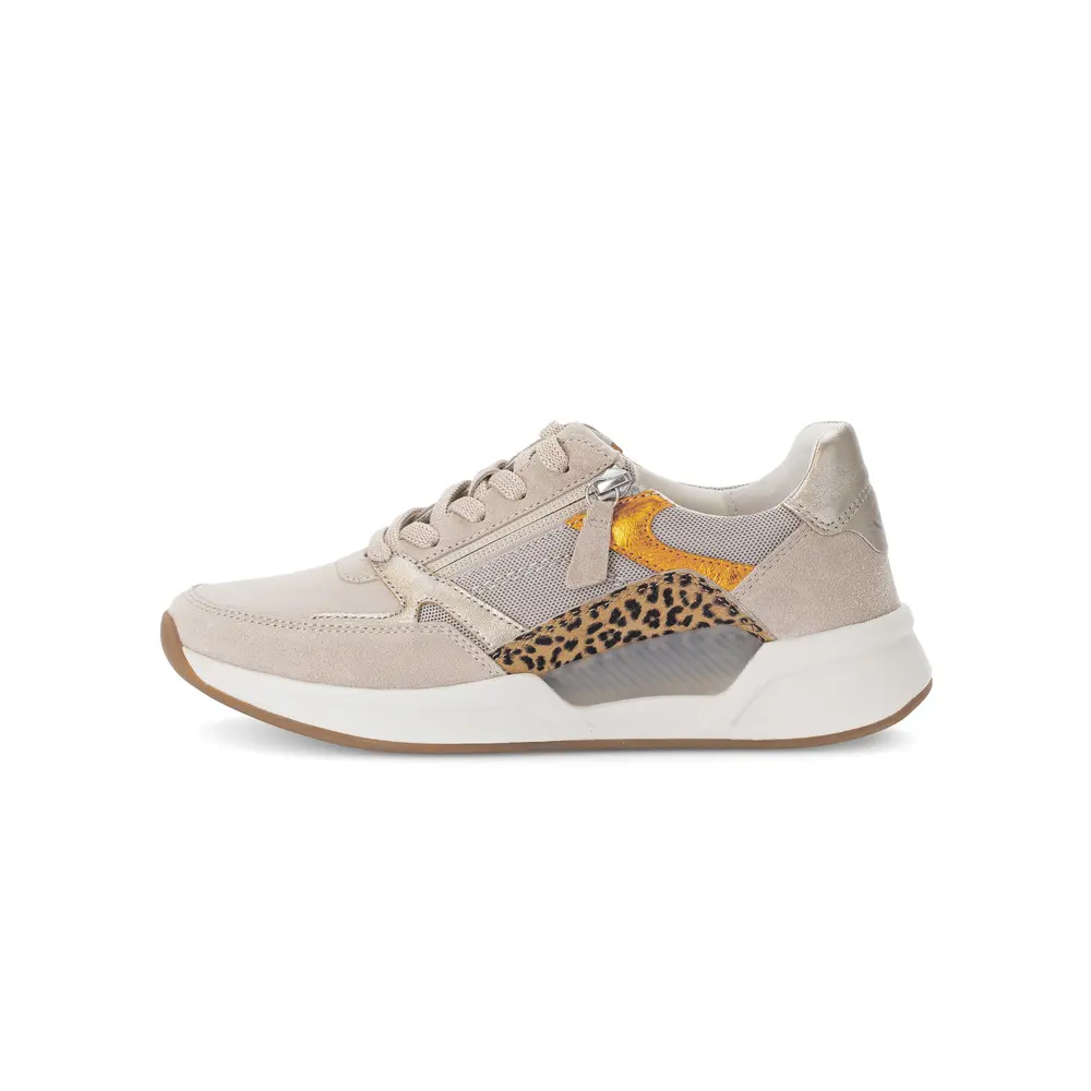 Velours Sneakers mit Perlmutt-Optik für Damen Gabor Rollingsoft Leo