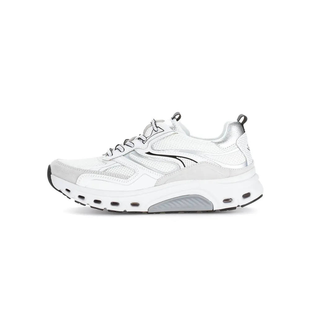 Velours-Nappa-Mesh-Sneaker Damen Gabor Rollingsoft