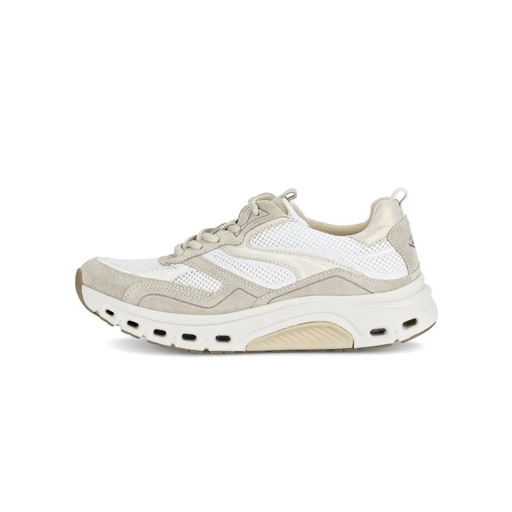 Velours-Nappa-Mesh-Sneaker Damen Gabor Rollingsoft