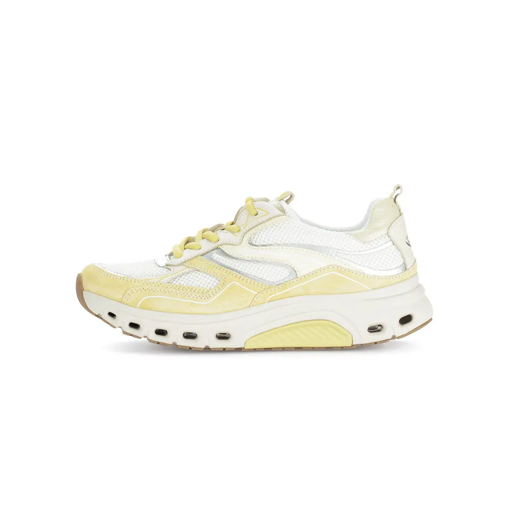 Velours Nappa Lack Mesh Sneaker Damen Gabor Rollingsoft