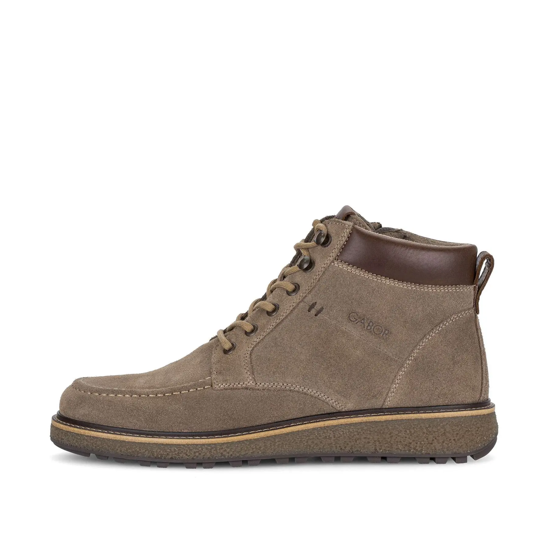 Ölvelours-Stiefeletten und Pull-Up-Leder Gabor