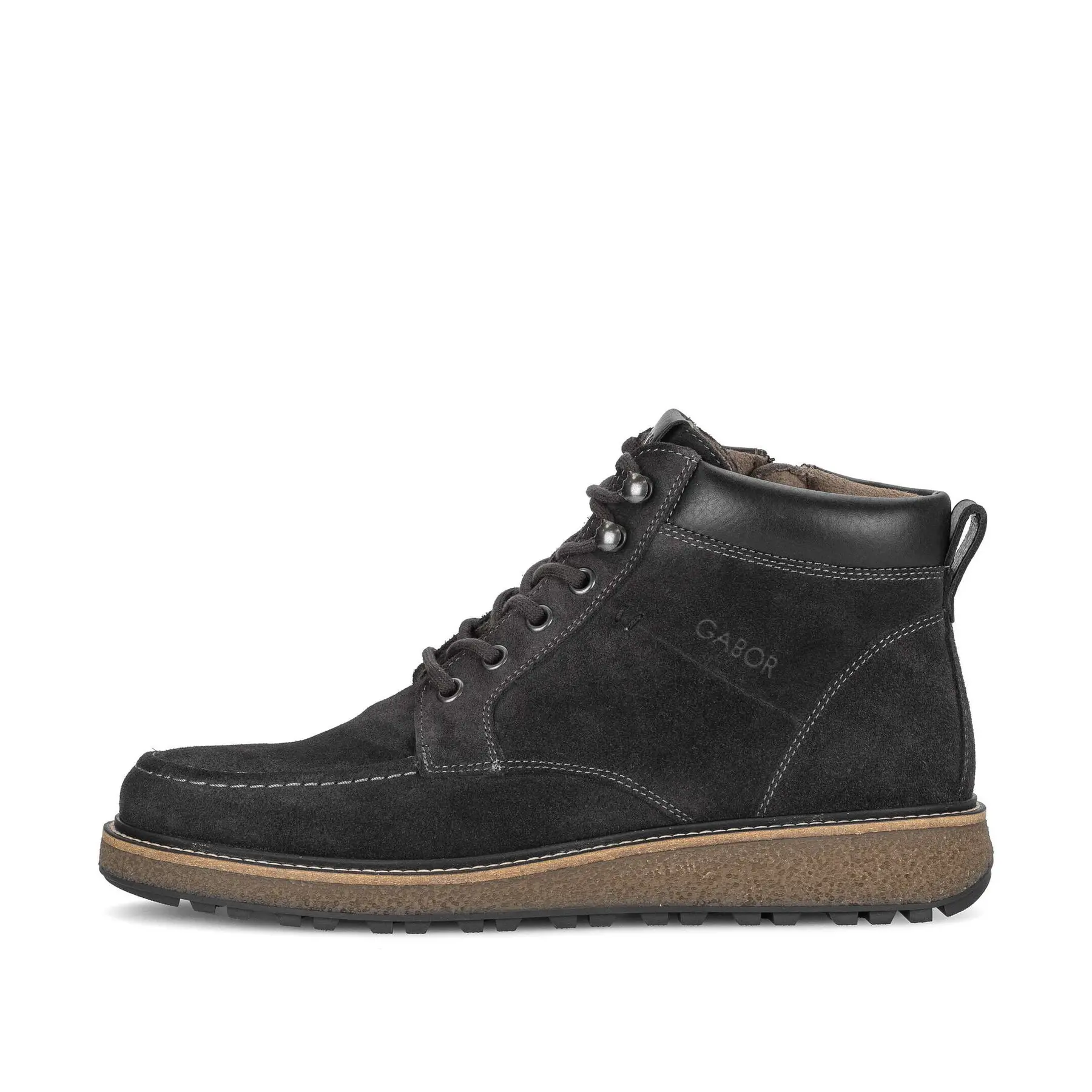 Ölvelours-Stiefeletten und Pull-Up-Leder Gabor